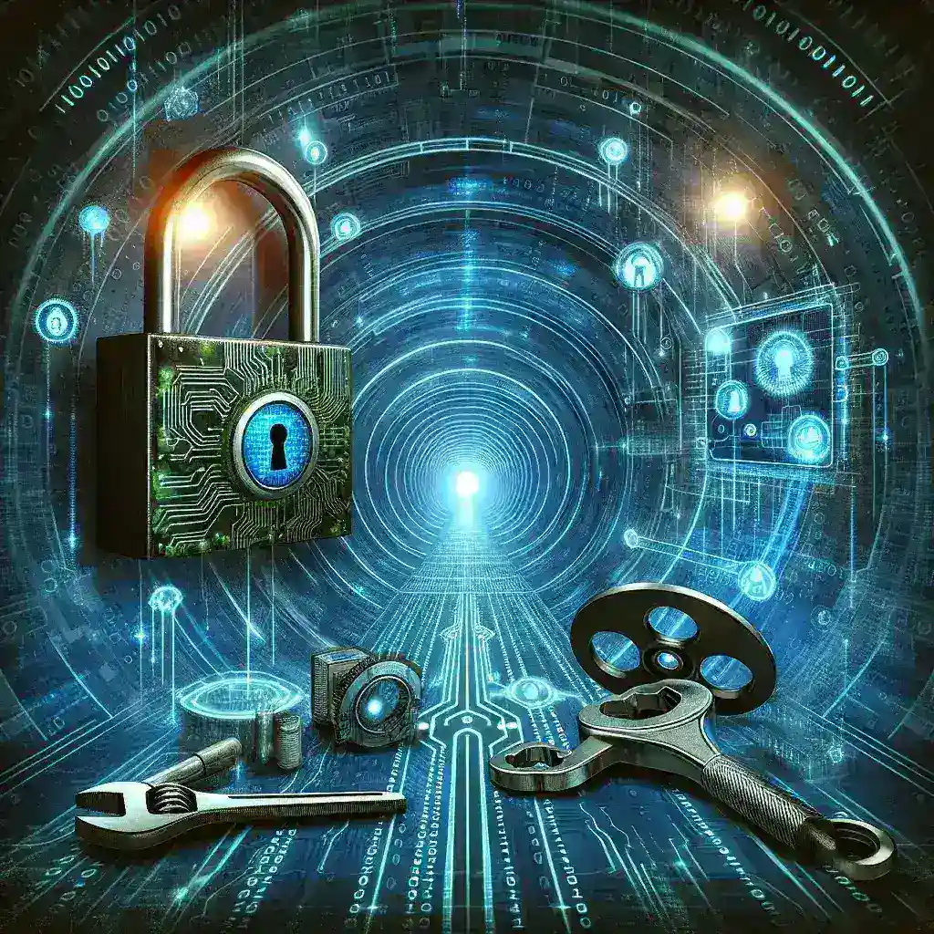"Diagram illustrating common VPN tunneling protocol vulnerabilities exploited by hackers, highlighting key security weaknesses and attack vectors."