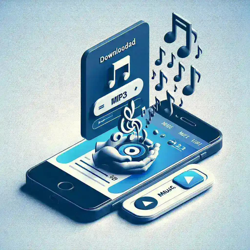 "Step-by-step guide on downloading TikTok MP3 audio files, featuring a visual of a smartphone screen displaying the TikTok app and download options."