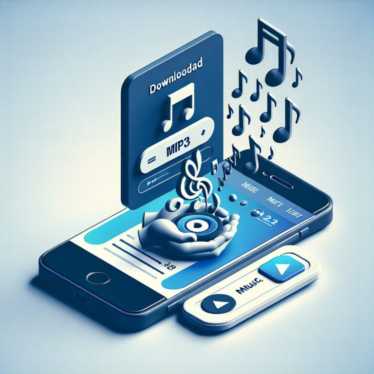 "Step-by-step guide on downloading TikTok MP3 audio files, featuring a visual of a smartphone screen displaying the TikTok app and download options."