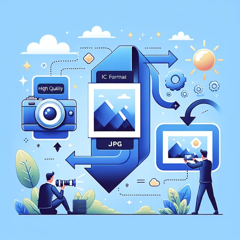 "Step-by-step guide to converting HEIC images to JPG format for high-quality photo preservation, showcasing a HEIC file being converted on a computer screen."