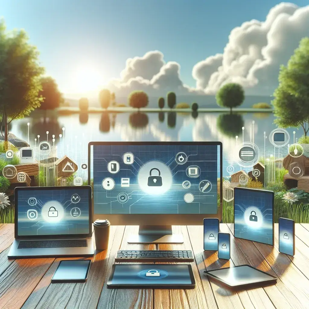 "Person logging out of mobile app to enhance security and protect personal information when not in use."