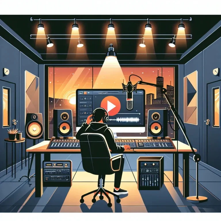 "Screenshot of YouTube Studio interface showcasing video analytics, upload options, and channel dashboard, illustrating how to navigate and utilize features for content creators."