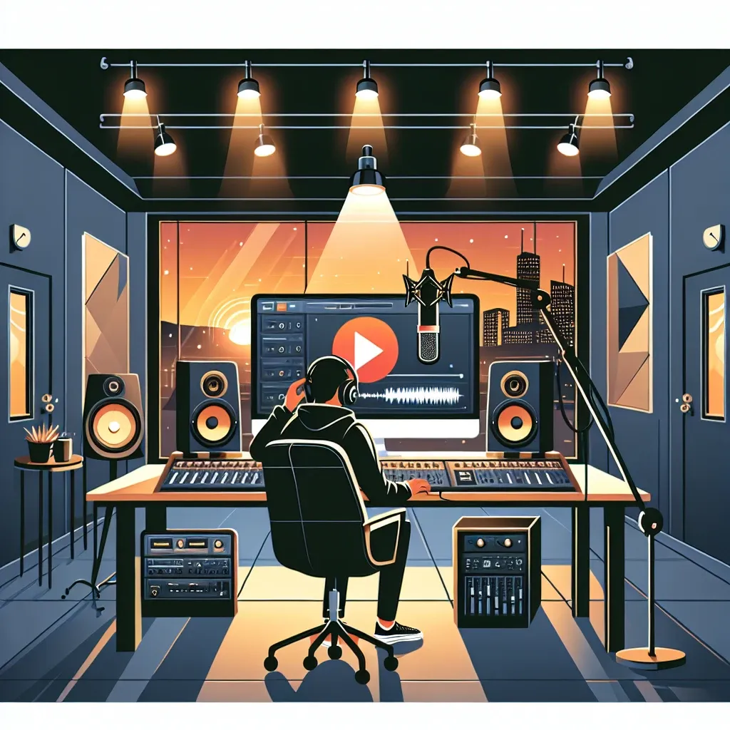 "Screenshot of YouTube Studio interface showcasing video analytics, upload options, and channel dashboard, illustrating how to navigate and utilize features for content creators."