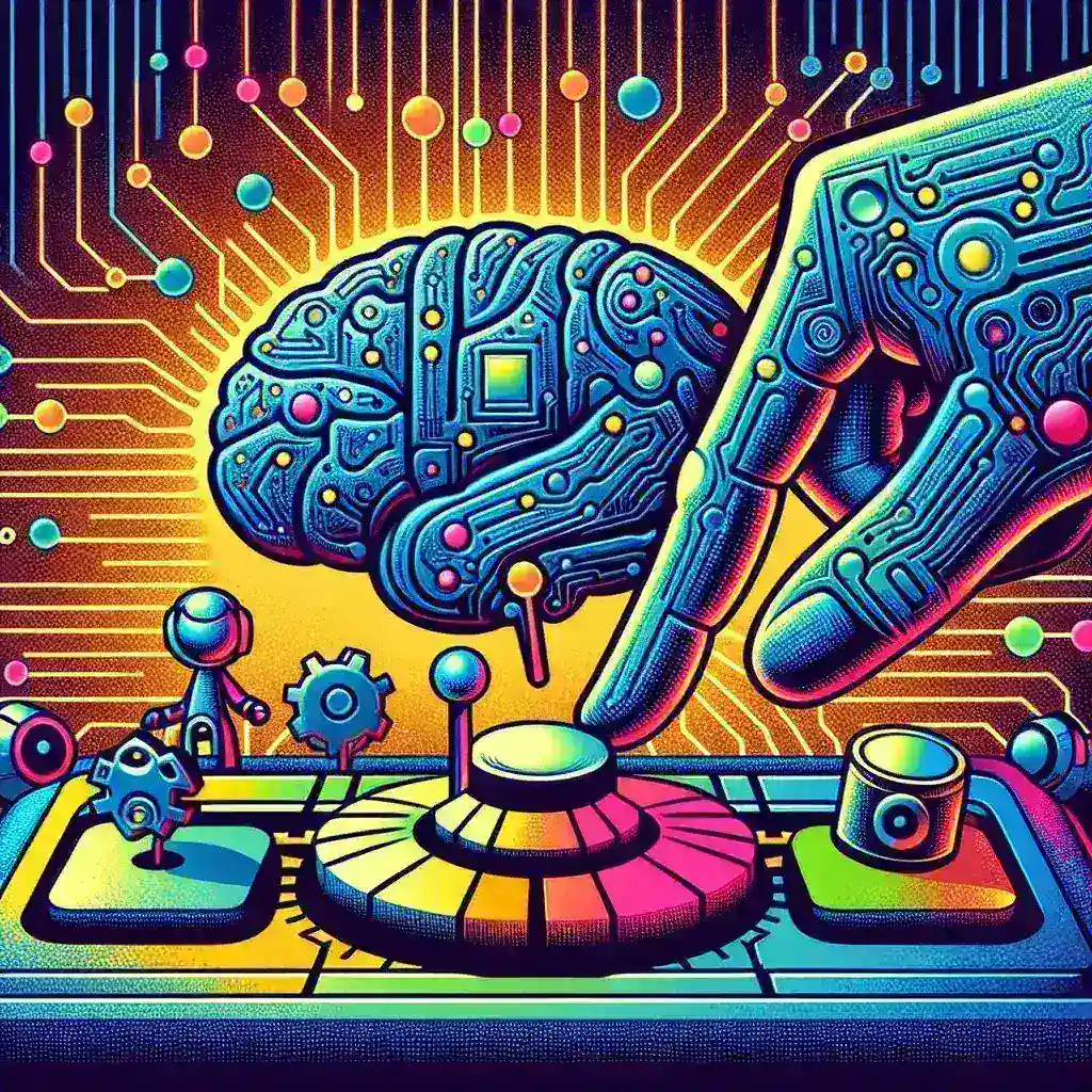 "Spotify logo with a futuristic AI graphic, representing the platform's initiative to expand micro genres in U.S. playlists through artificial intelligence technology."